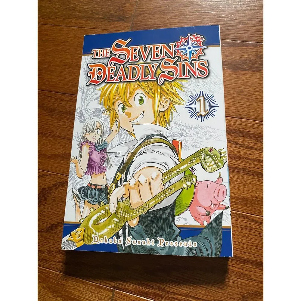 The Seven Deadly Sins Manga 1-5‎